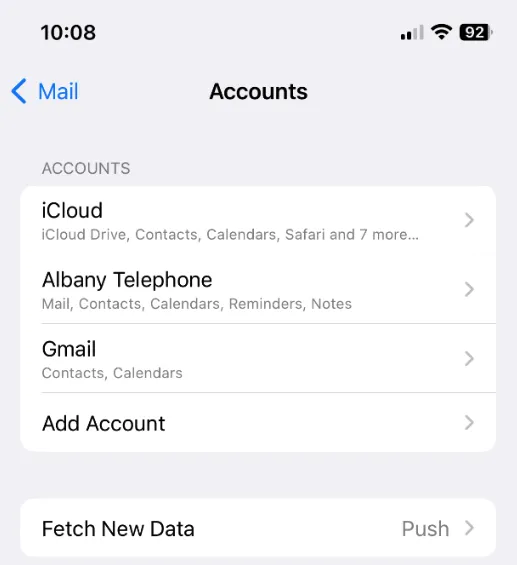 Fifth step for iPhone