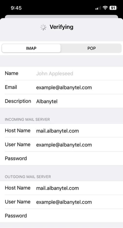 Ninth step for iphone
