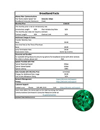 A pdf with an emerald