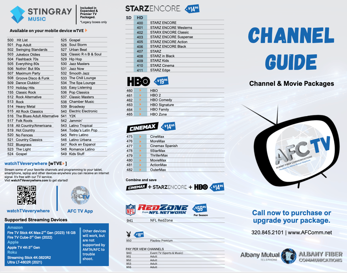 Channel Guide