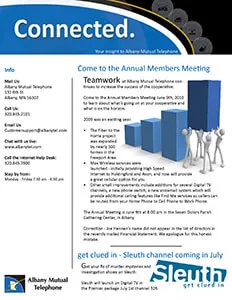 Newsletter Summer 2010 cover