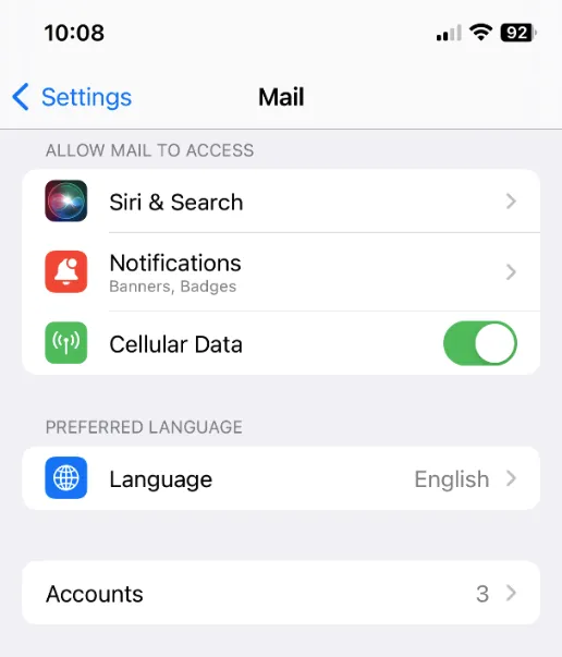 Second step for iphone