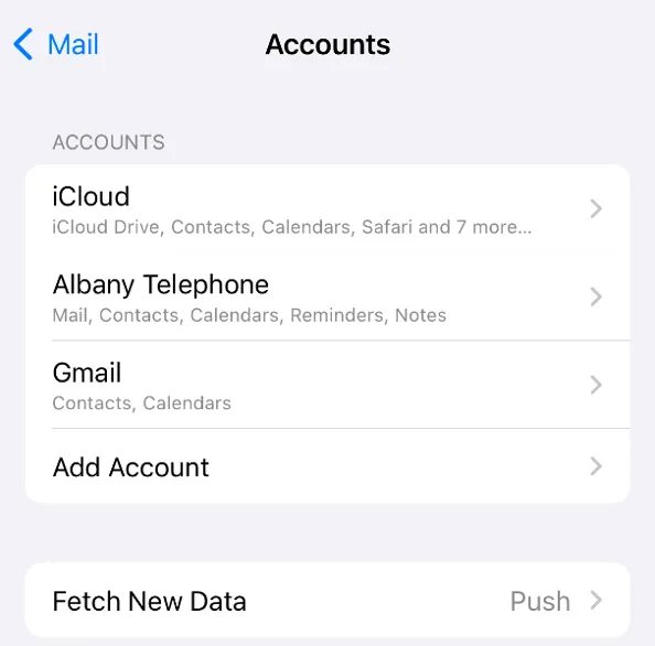 Accounts