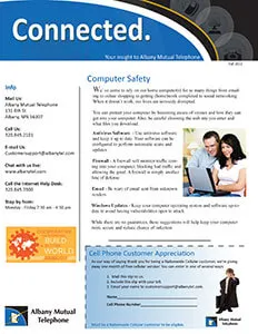 Newsletter 2011 Fall cover