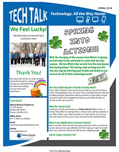 Newsletter 2018 Spring cover
