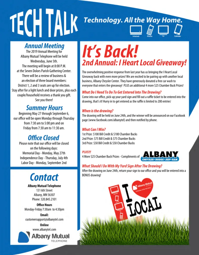 Newsletter 2019 Summer cover