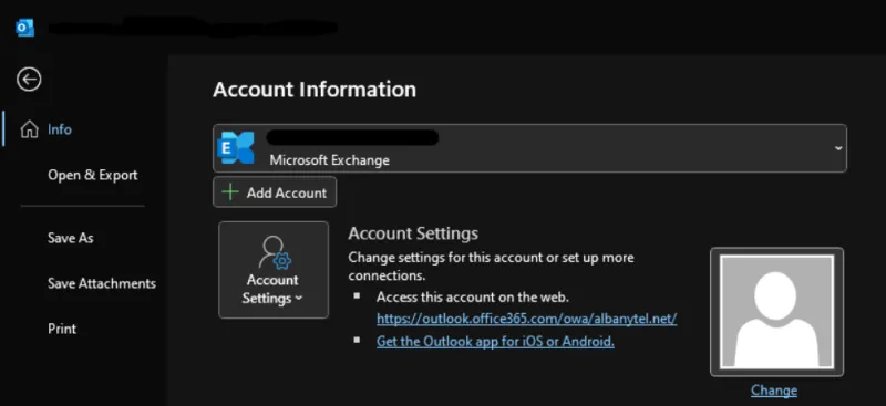 The first instructions for Outlook app