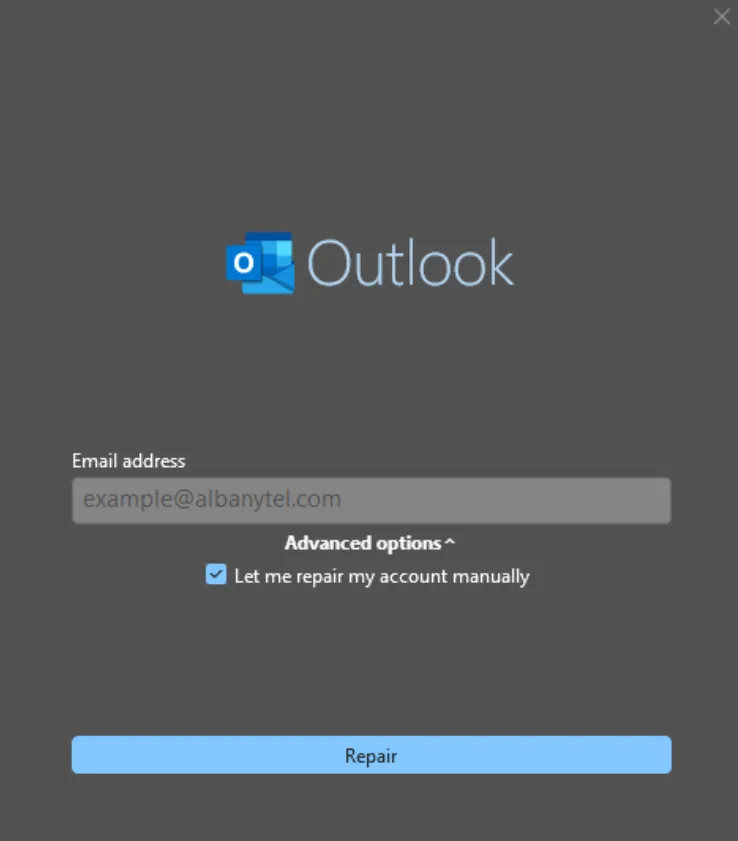 Third step for Outlook App